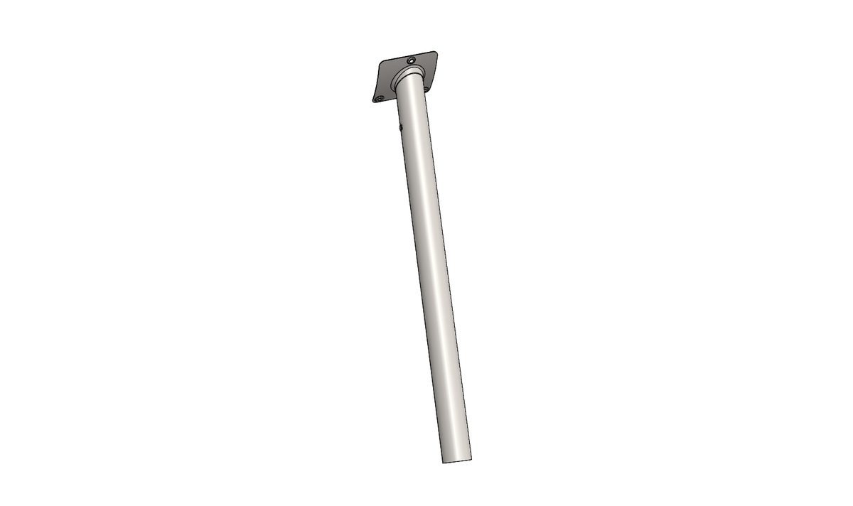 Leg Cart Leg, Long, Rear, 1733