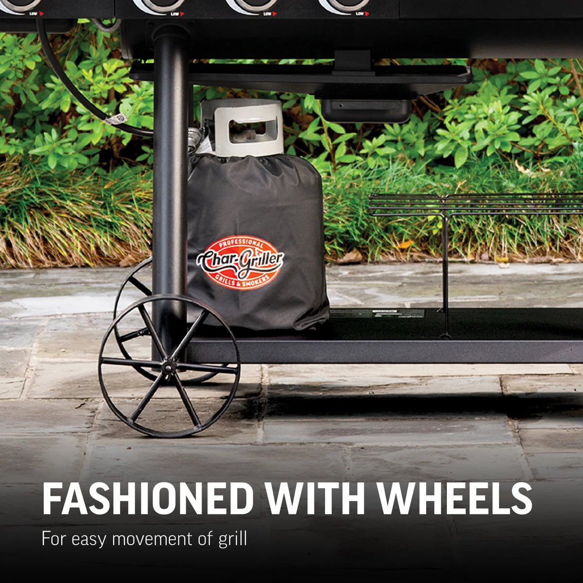 Texas Trio® Gas & Charcoal Grill