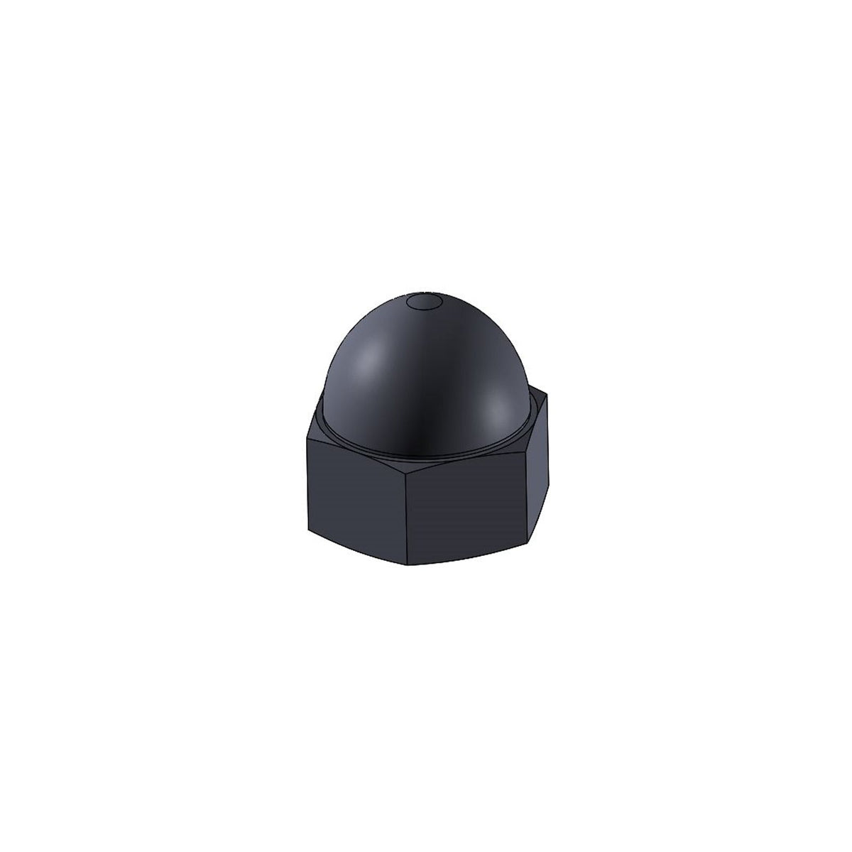Acorn Nut For Top Of Smokestack / Damper (All Grills)