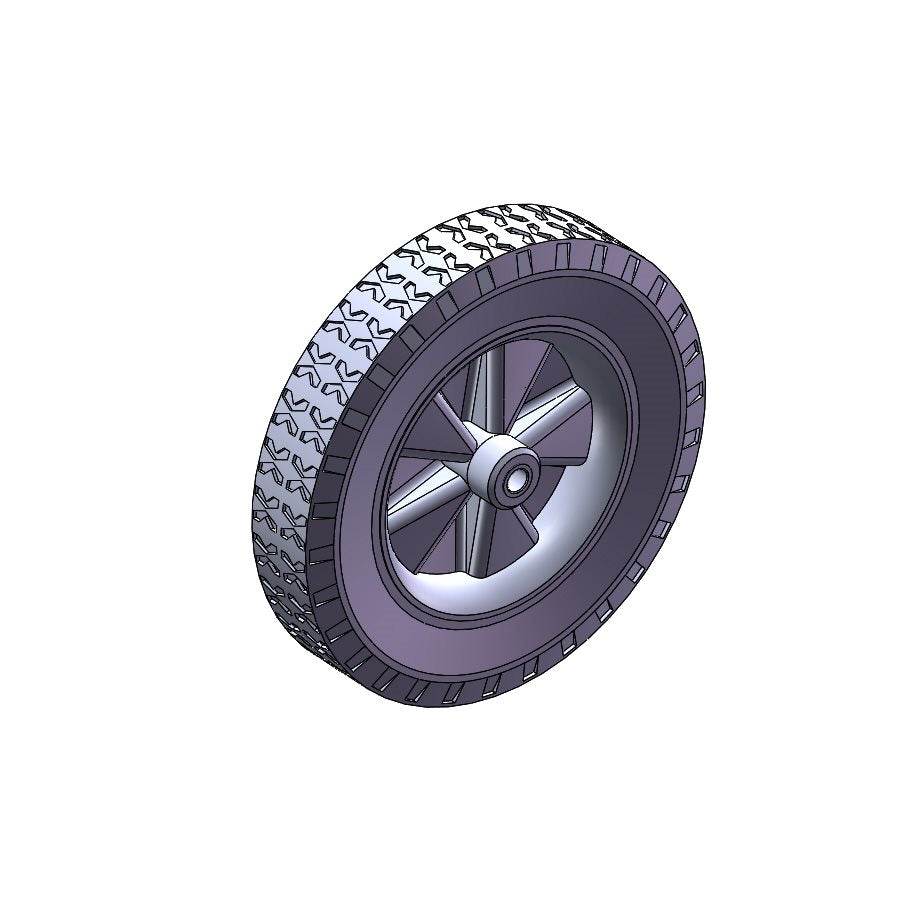 Wheel 8" Rubber New (5050, 5252, 5650 5072, All AKORN)