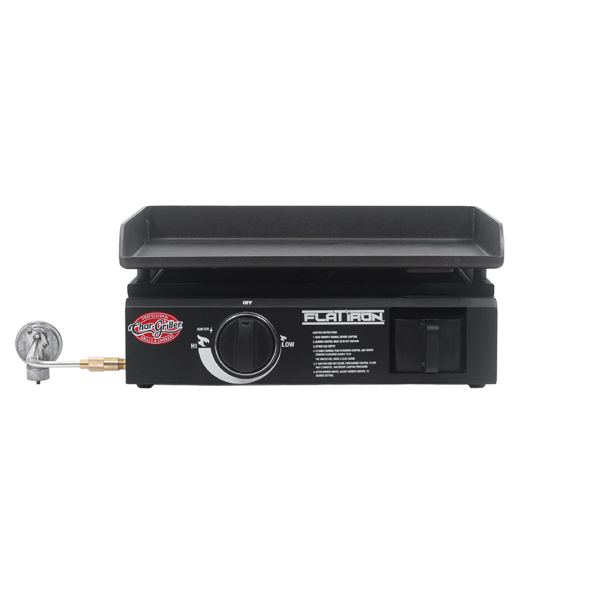 Flat Iron® Portable Gas Griddle, Cover, and Griddle Stand Bundle