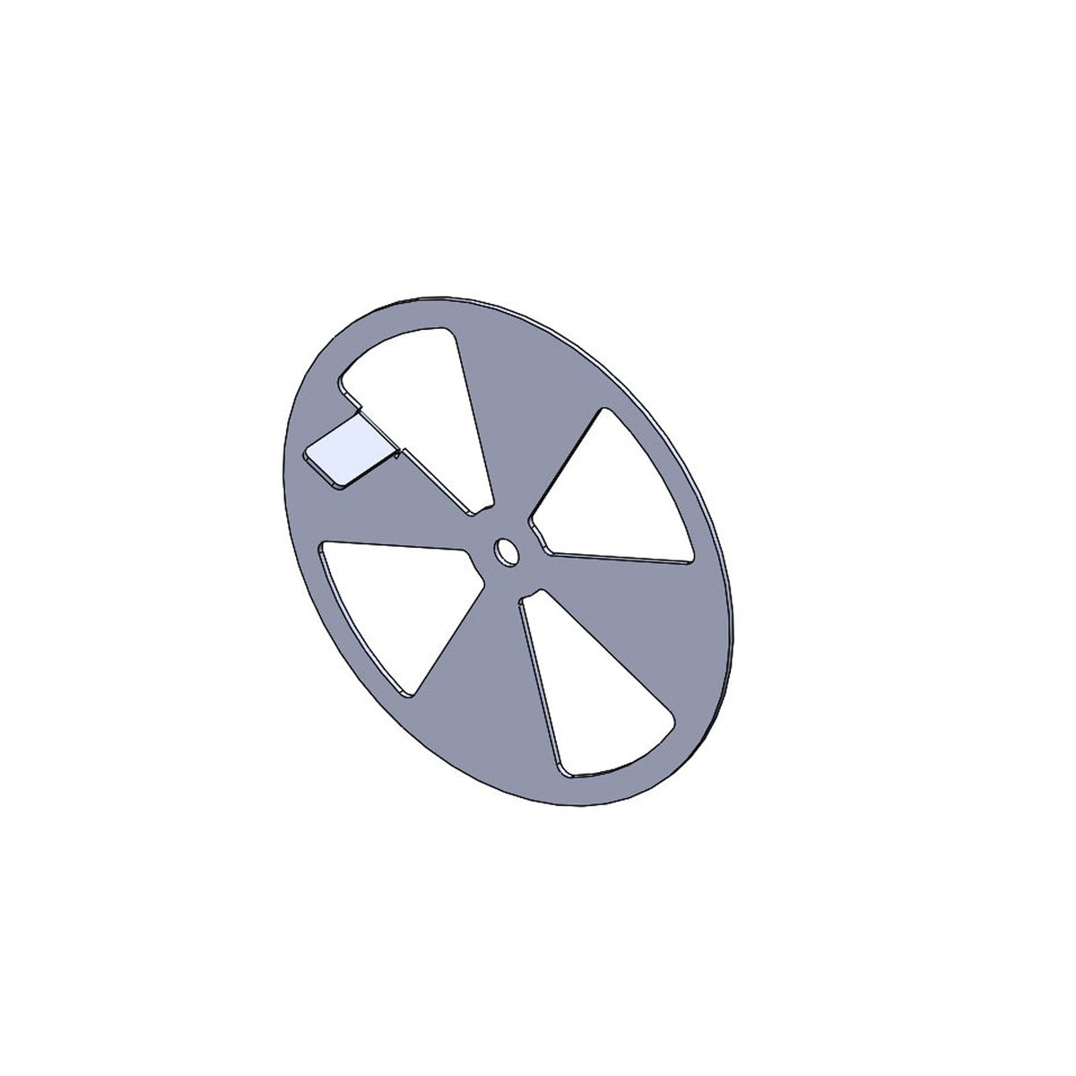 Damper - Circle Shaped (Charcoal Grills) - Kit