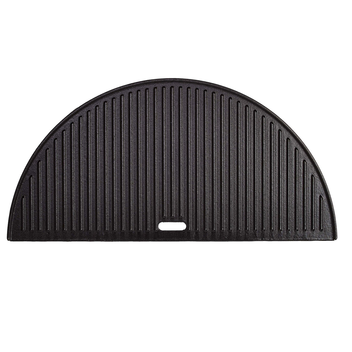 Classic Joe® Half Moon Soapstone, Half Moon Cast Iron Reversible Griddle, and Cover