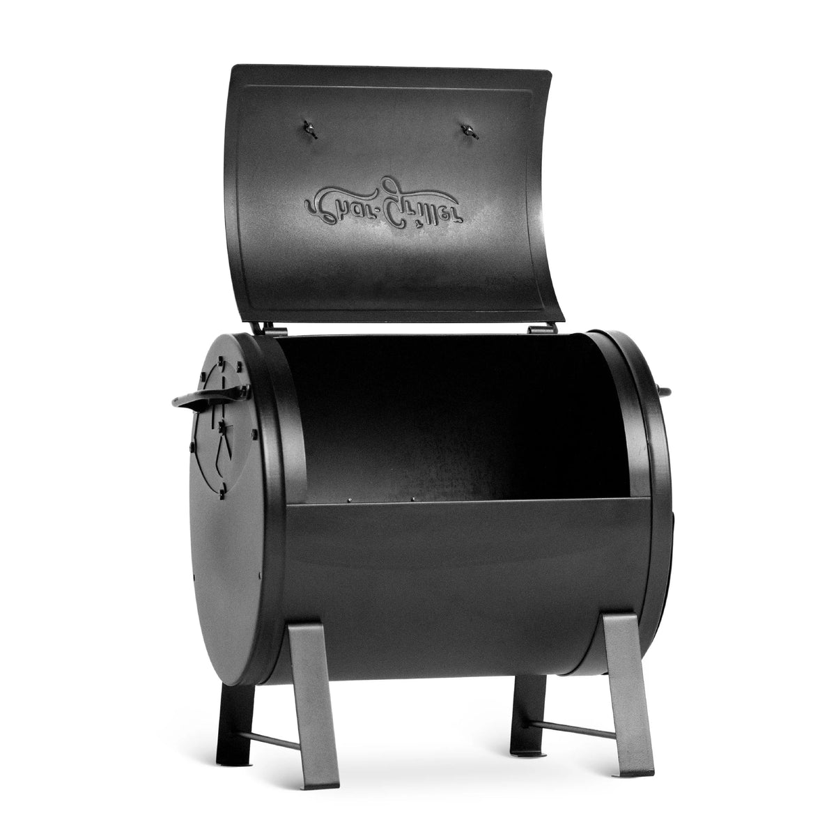 Portable Pro™ Charcoal Grill and Side Fire Box