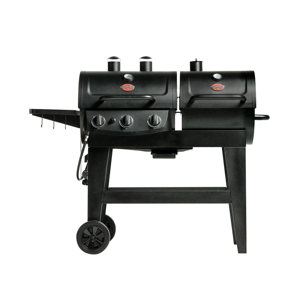 Dual-Fuel Pro™ 3-Burner Gas and Charcoal Grill and Smoker