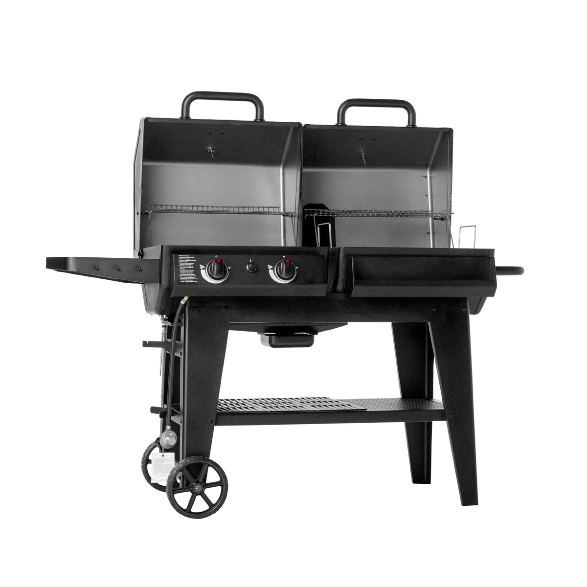 FlexFuel™ Gas and Charcoal Grill and Smoker