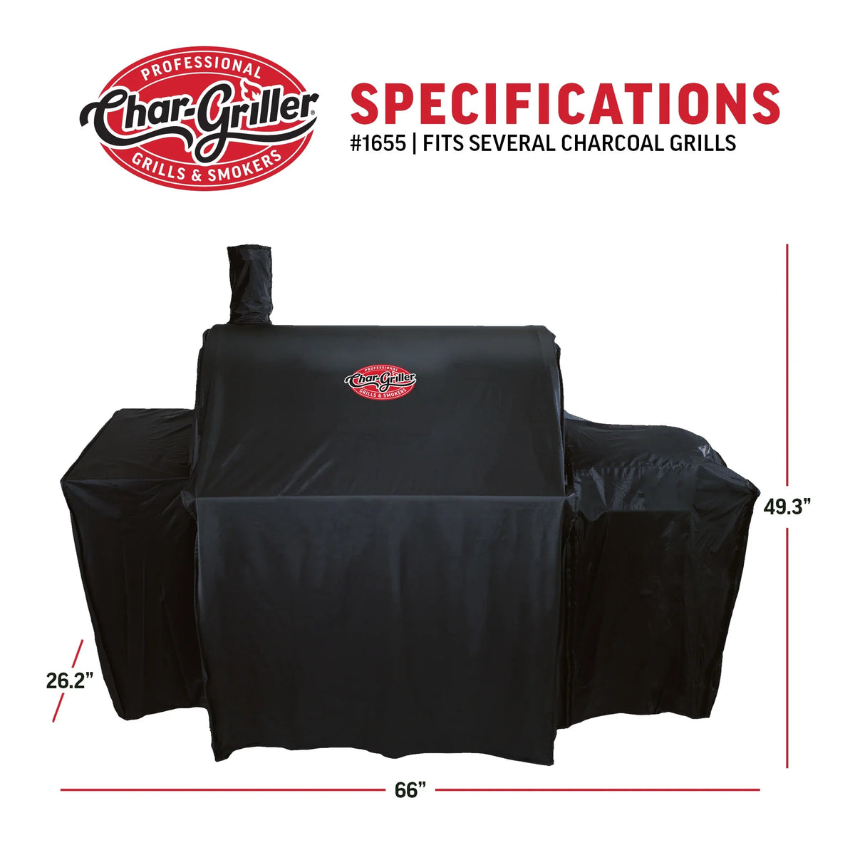 Char-Griller Smokin' Champ™ Grill Cover