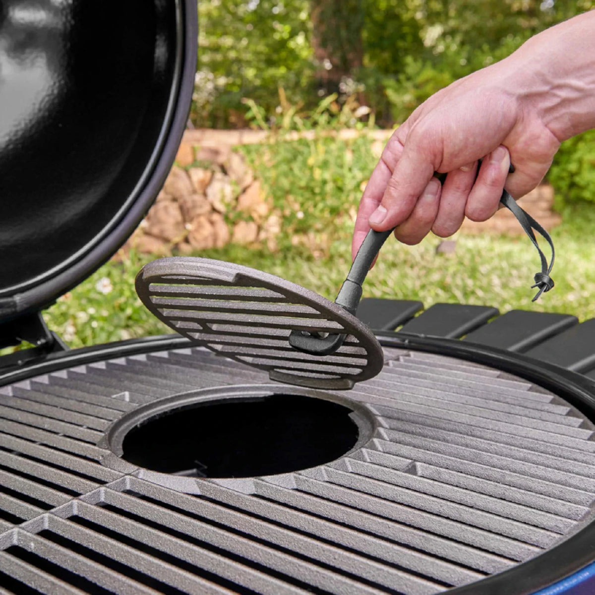 AKORN® Kamado Charcoal Grill, Sapphire Blue
