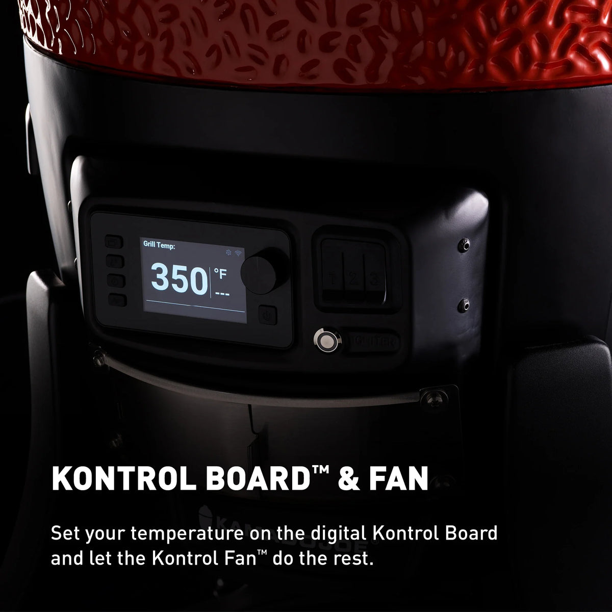 Konnected Joe™ Digital Charcoal Grill and Smoker