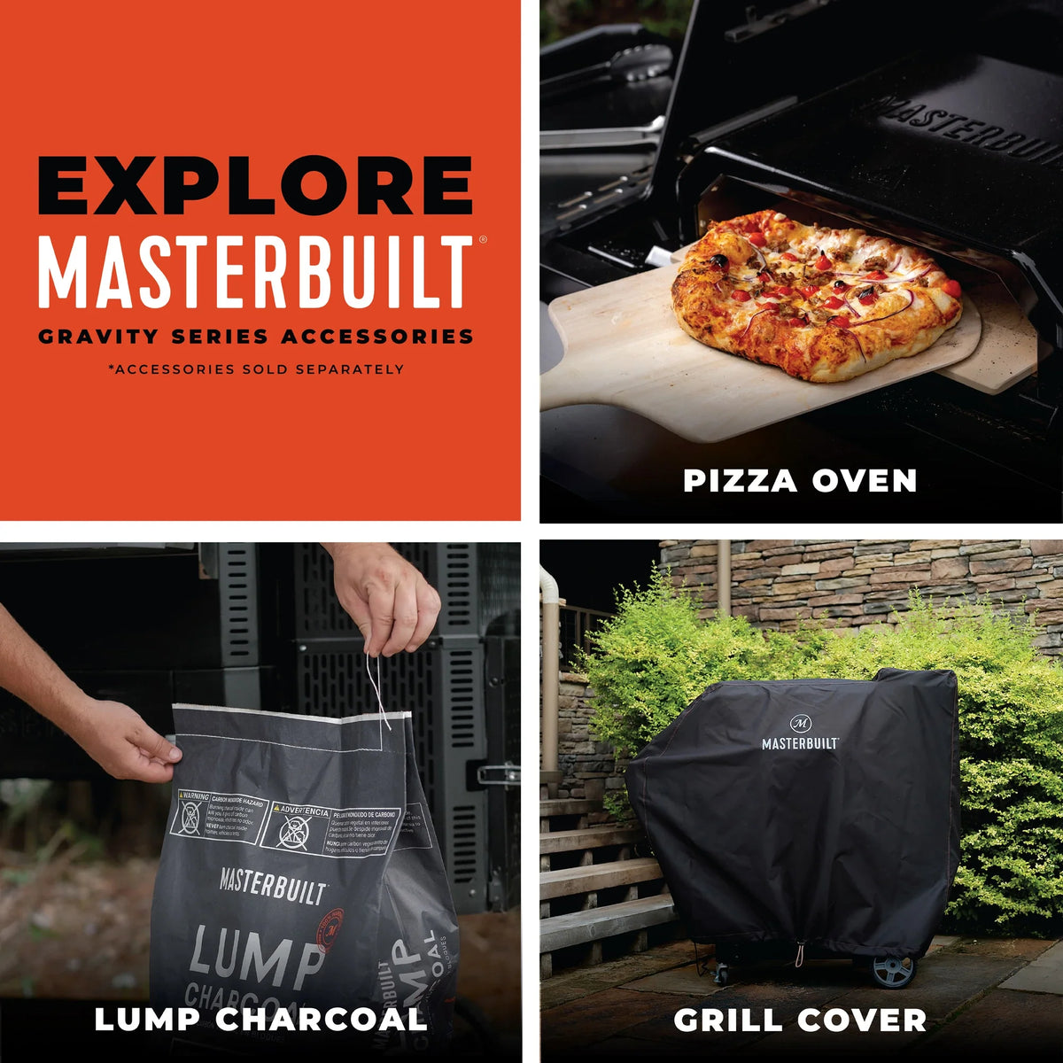 Gravity Series® 800 Digital Charcoal Griddle + Grill + Smoker