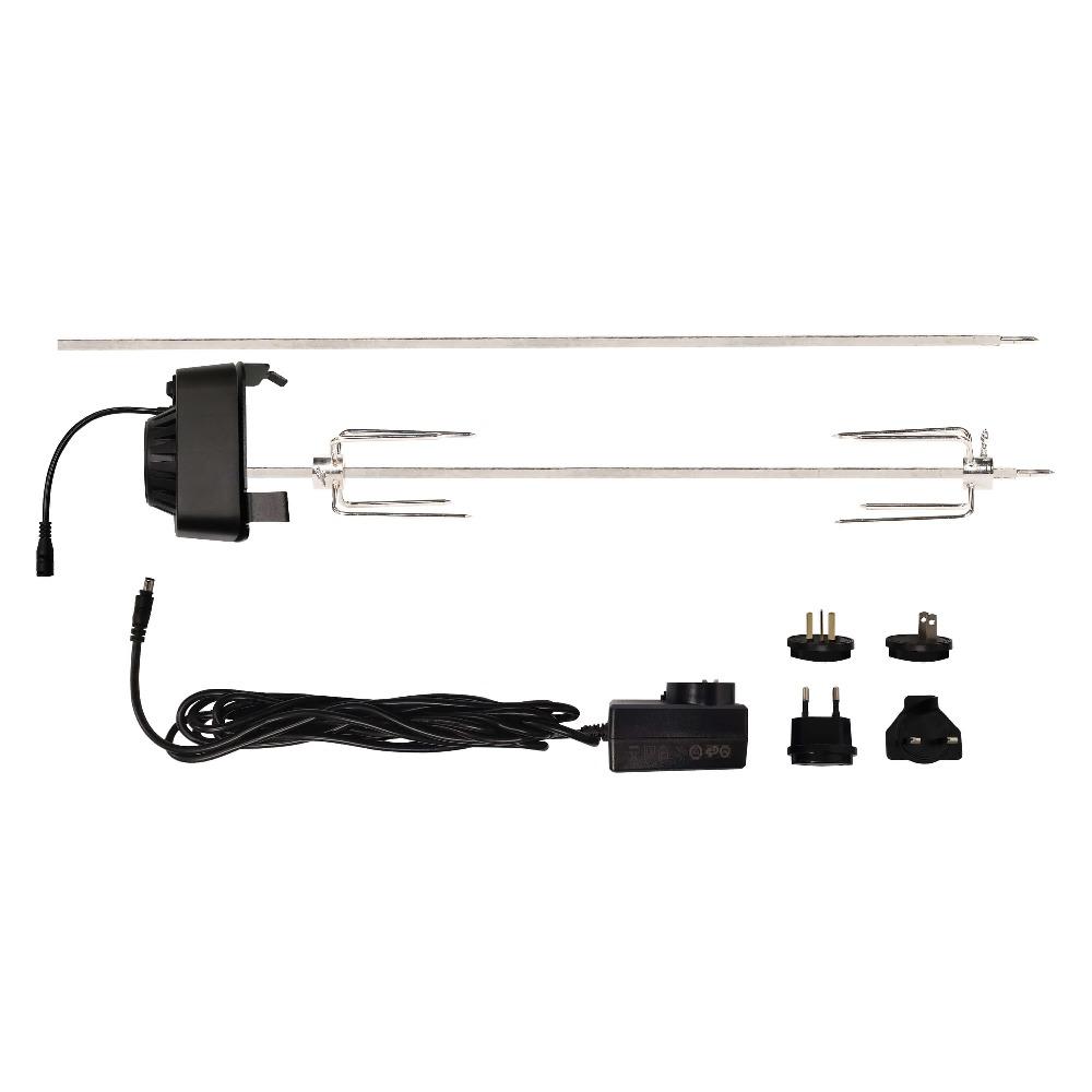 Gravity Series® Rotisserie, Lump Charcoal, and Fire Starter Bundle