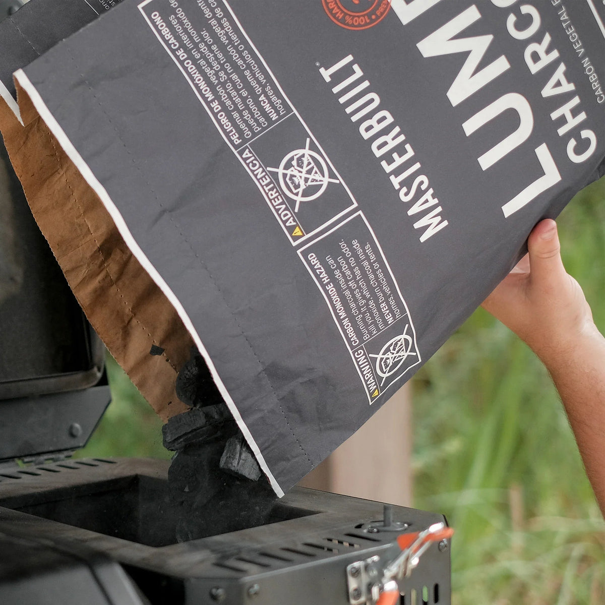 Masterbuilt Lump Charcoal Bundle - 2 Pack and Fire Starters