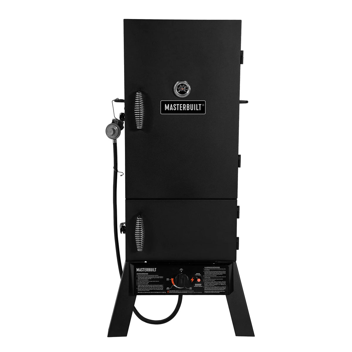 30-inch Dual Fuel Propane and Charcoal Smoker