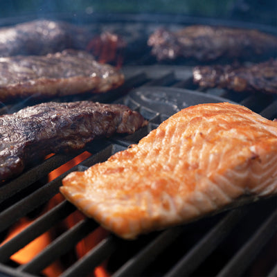 AKORN® Kamado Grill, Cover, Smokin' Stone, Chimney Bundle