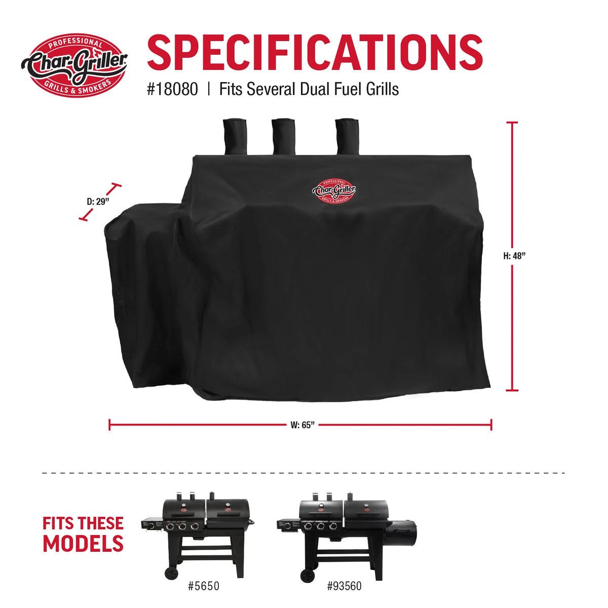 Dual Fuel Grill Cover