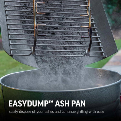 Classic Cart Style Charcoal Grill with Cover and Charcoal Bundle