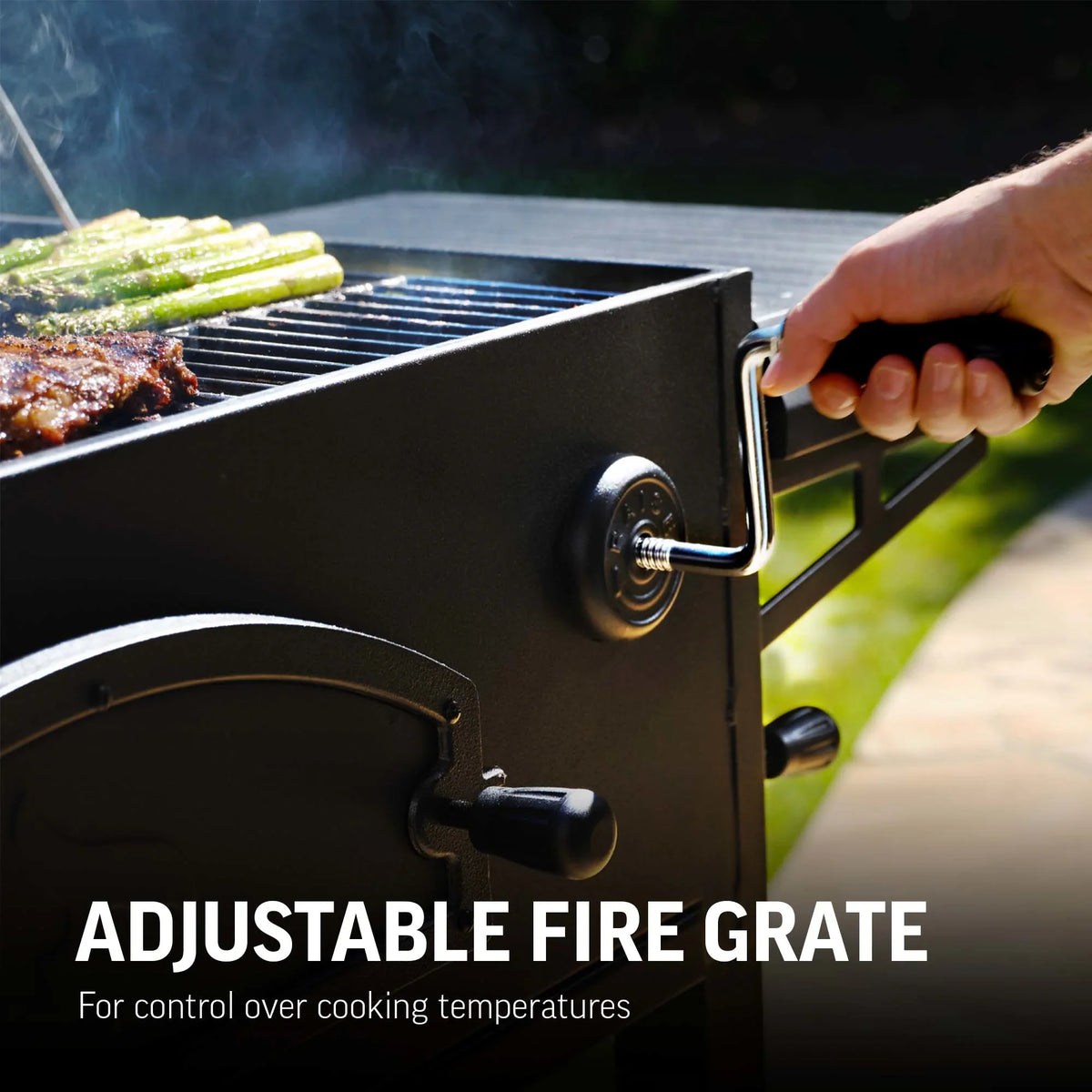 Classic Cart Style Charcoal Grill with Cover and Charcoal Bundle