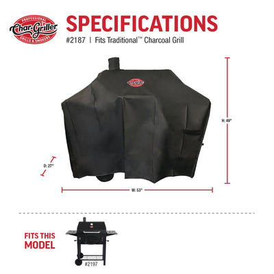 Traditional Charcoal Grill Cover