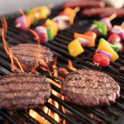 Wrangler® Charcoal Grill with Metal Shelves