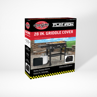 2-Burner Flat Iron® Gas Griddle Cover