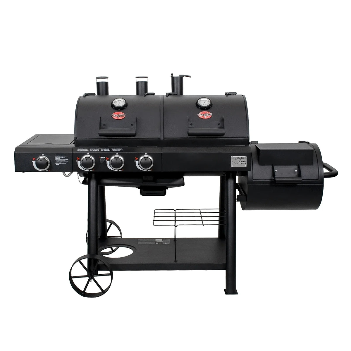 Texas Trio® Gas & Charcoal Grill