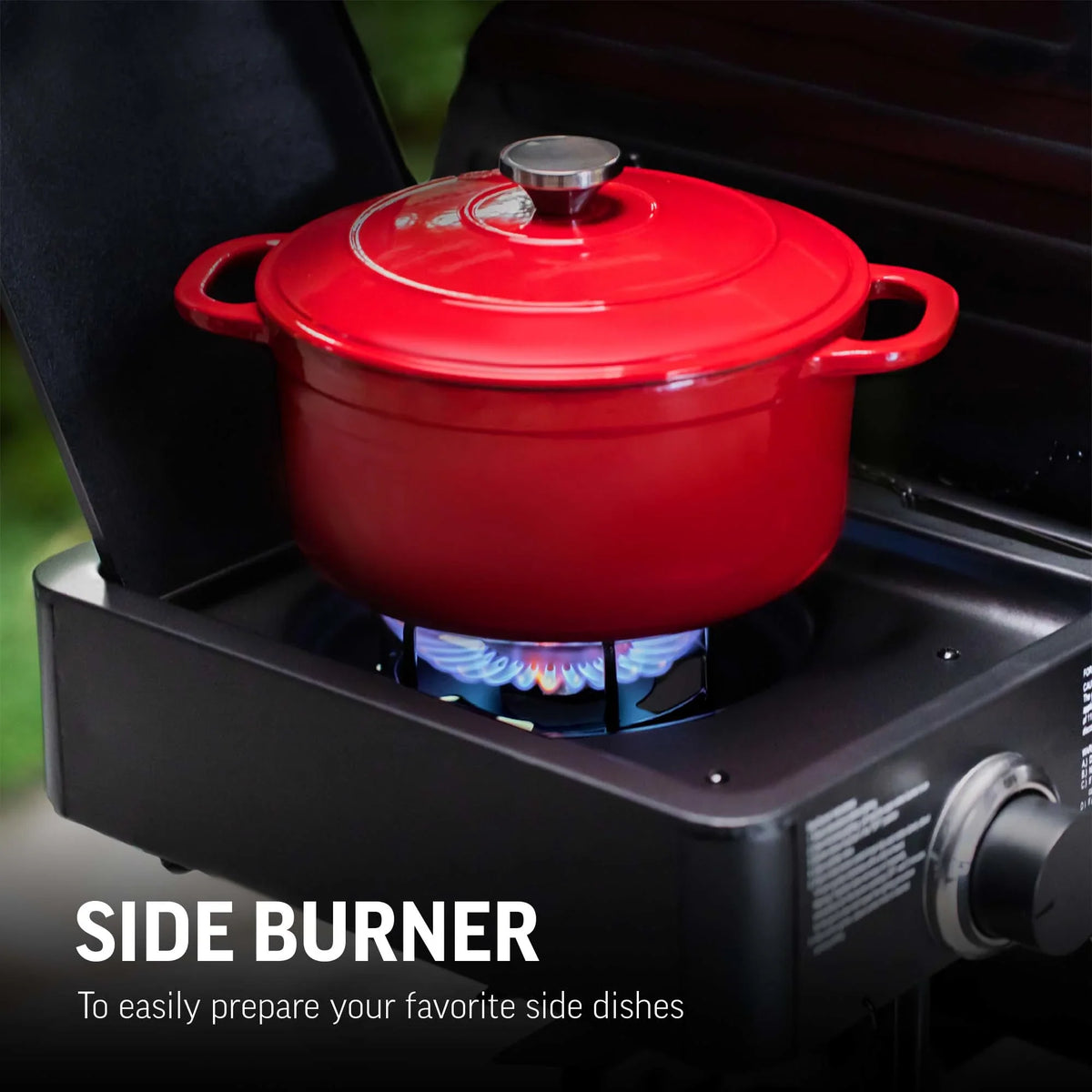 Texas Trio® Gas & Charcoal Grill
