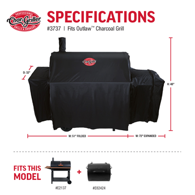 32-Inch Barrel Grill Cover