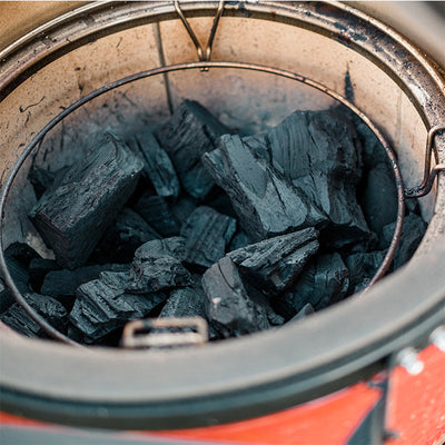 Joe Jr® Soapstone, Cover, Big Block XL Charcoal and Fire Starters Bundle