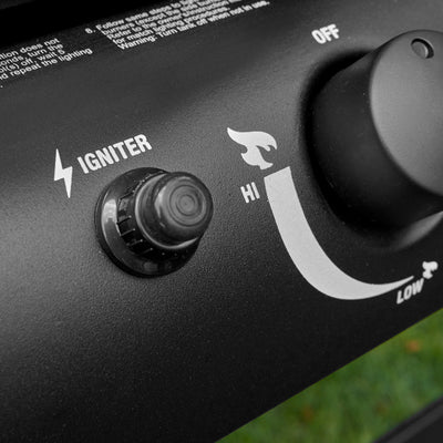 Dual Function 2-Burner Gas & Charcoal Grill