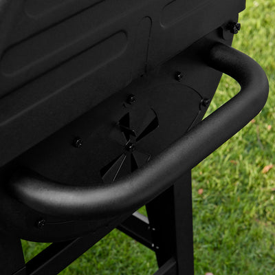 Dual Function 2-Burner Gas & Charcoal Grill