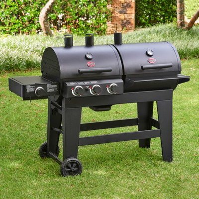 Double Play® Gas & Charcoal Grill