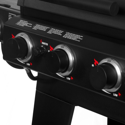 Double Play® Gas & Charcoal Grill