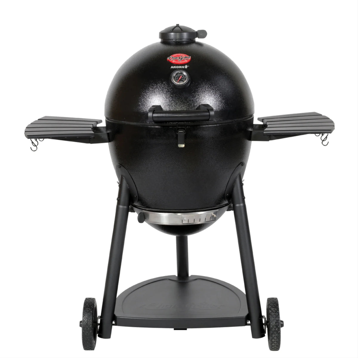 Black AKORN® Kamado Grill, Cover, Charcoal Chimney, and Lump Charcoal Bundle