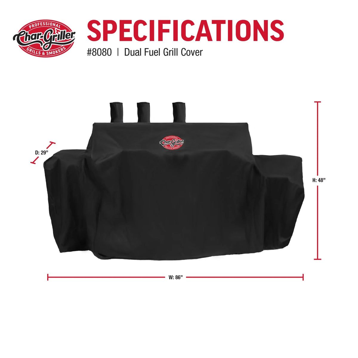 Dual Fuel Grill Cover