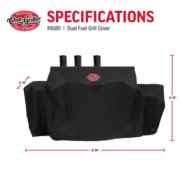 Dual Fuel Grill Cover