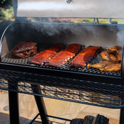 Competition Pro™ Offset Smoker Charcoal Grill