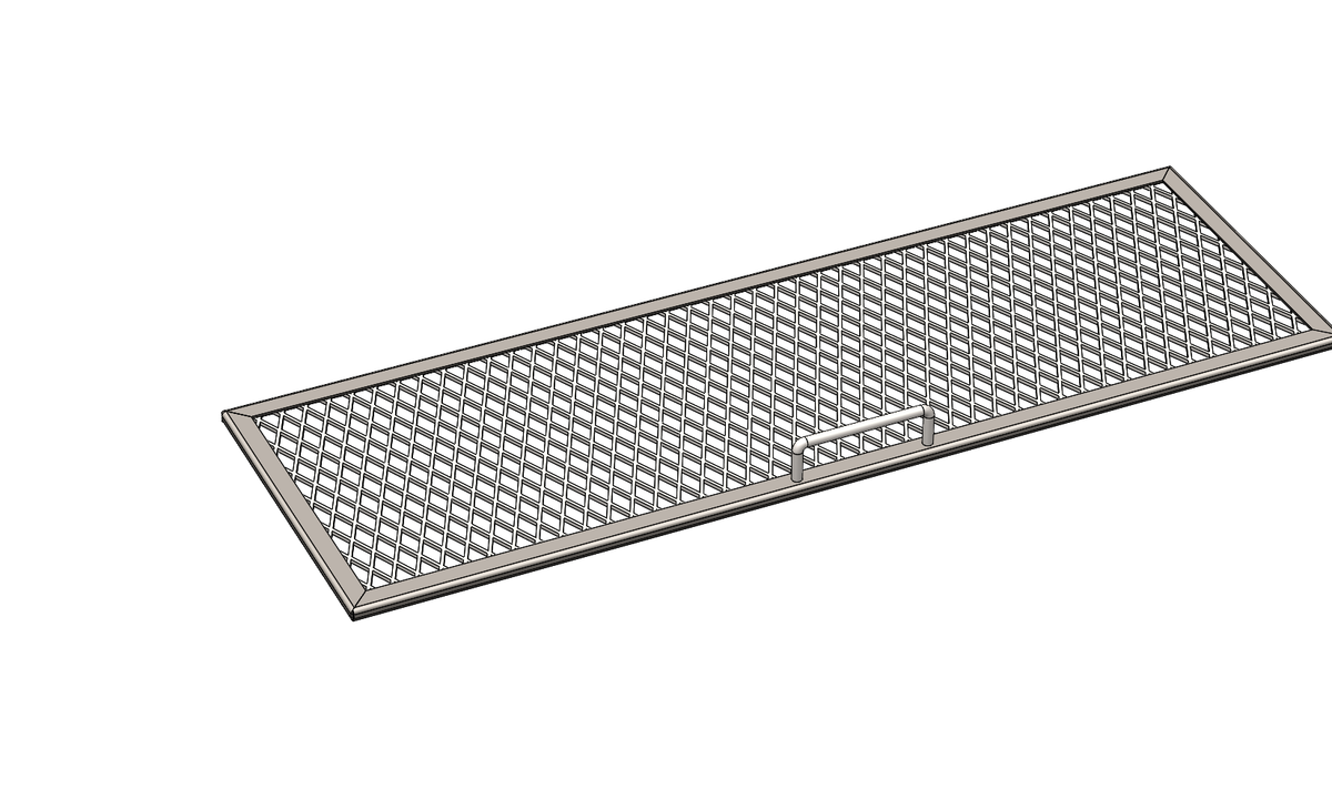 Warming Grate,Expanded Metal, 8250