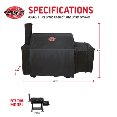 Grand Champ™ 8250 Grill Cover