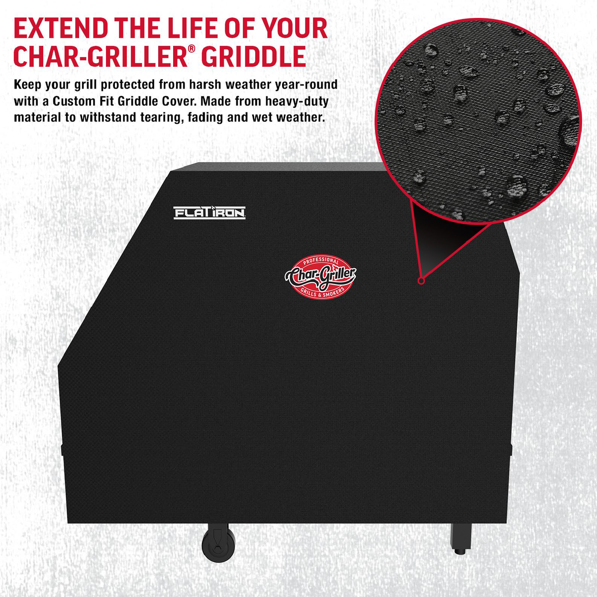 3-Burner Flat Iron® Gas Griddle Cover