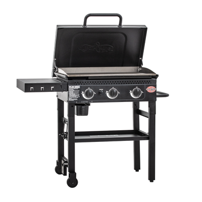 3-Burner Flat Iron® Gas Griddle (Black)
