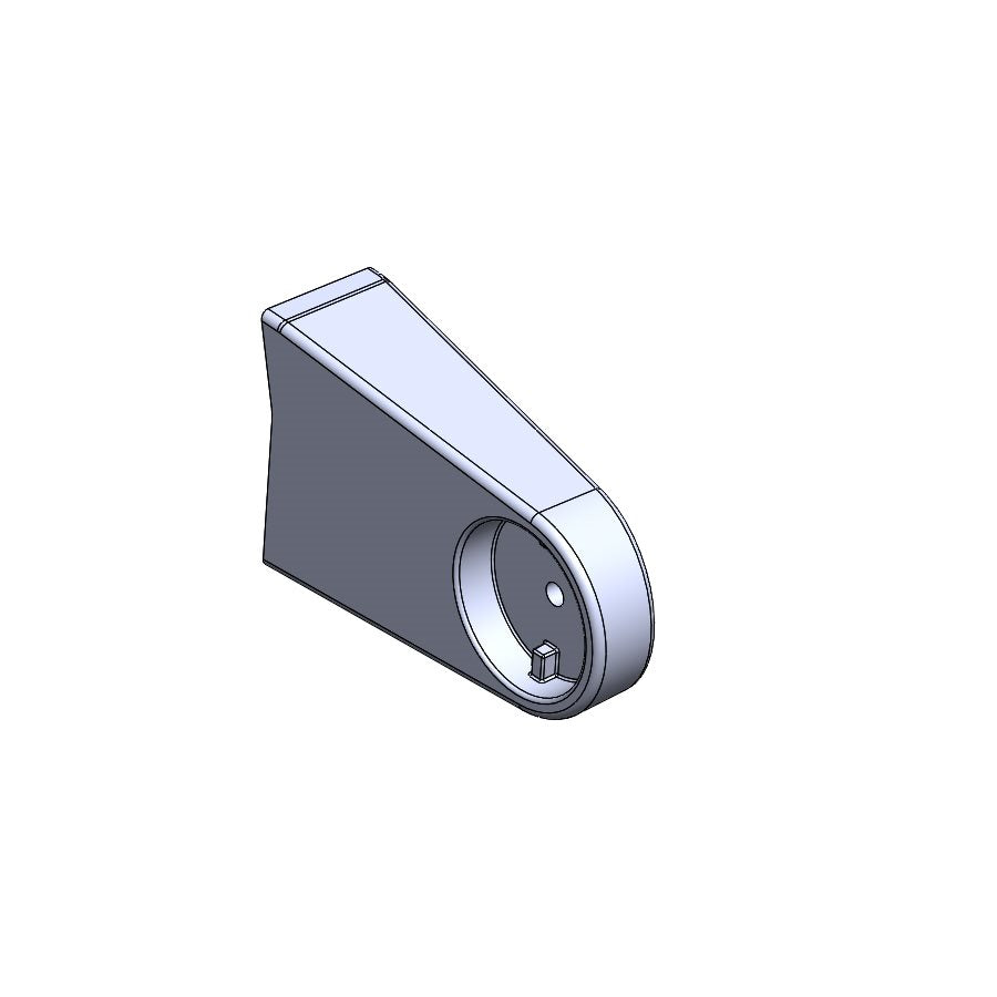 Handle Right End Cap With Hardware (Model 6719, 26719, 6619, 16619 (2012-Matte Blk)) - Kit
