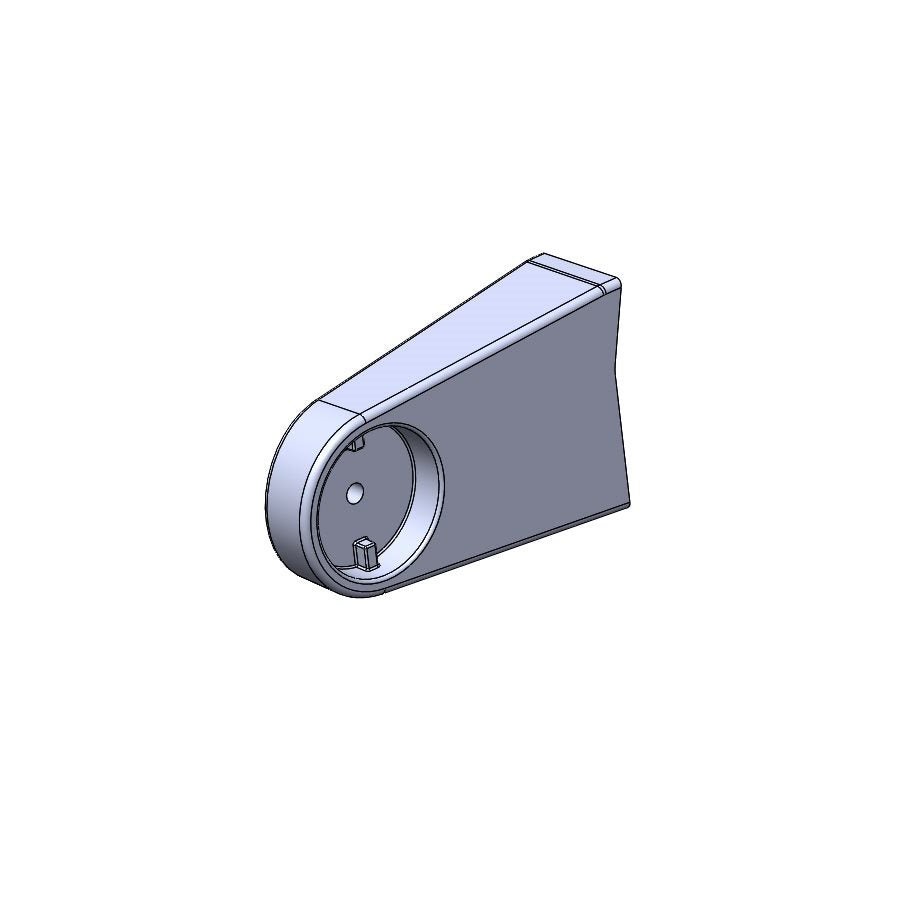 Handle Left End Cap With Hardware (Model 6719, 26719, 6619, 16619 (2012-Matte Blk)) - Kit