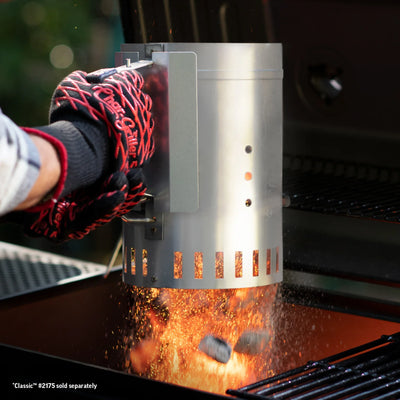 AKORN® Jr. Kamado Grill, Smokin' Stone, Cover, Chimney Bundle