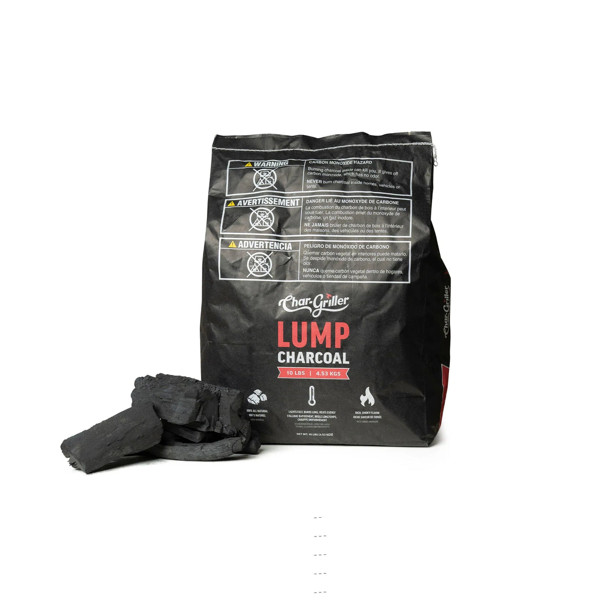 22-inch Kettle Charcoal Grill, Lump Charcoal, and Fire Starters Bundle