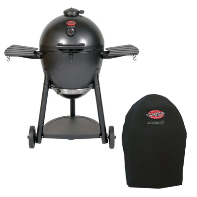 AKORN® Kamado Charcoal Grill and Cover Bundle