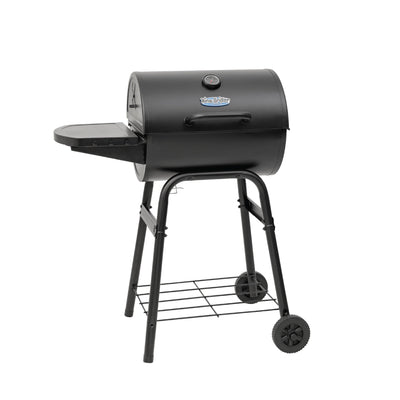 King-Griller™ Gambler™ Barrel Style Charcoal Grill