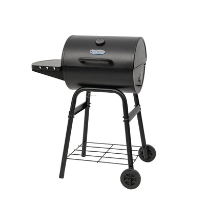 King-Griller™ Gambler™ Barrel Style Charcoal Grill