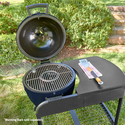AKORN® Kamado Grill with Cart, Sapphire