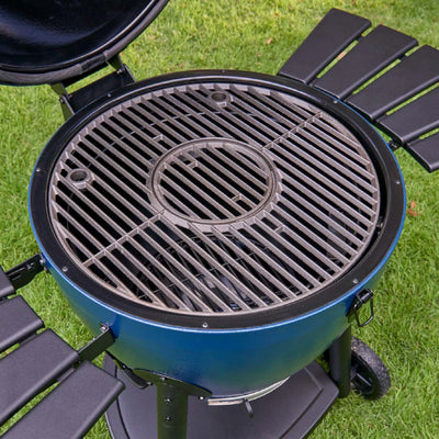 AKORN® Kamado Charcoal Grill, Sapphire Blue