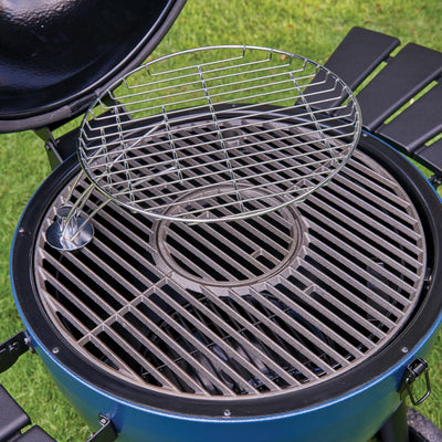 AKORN® Kamado Charcoal Grill, Sapphire Blue